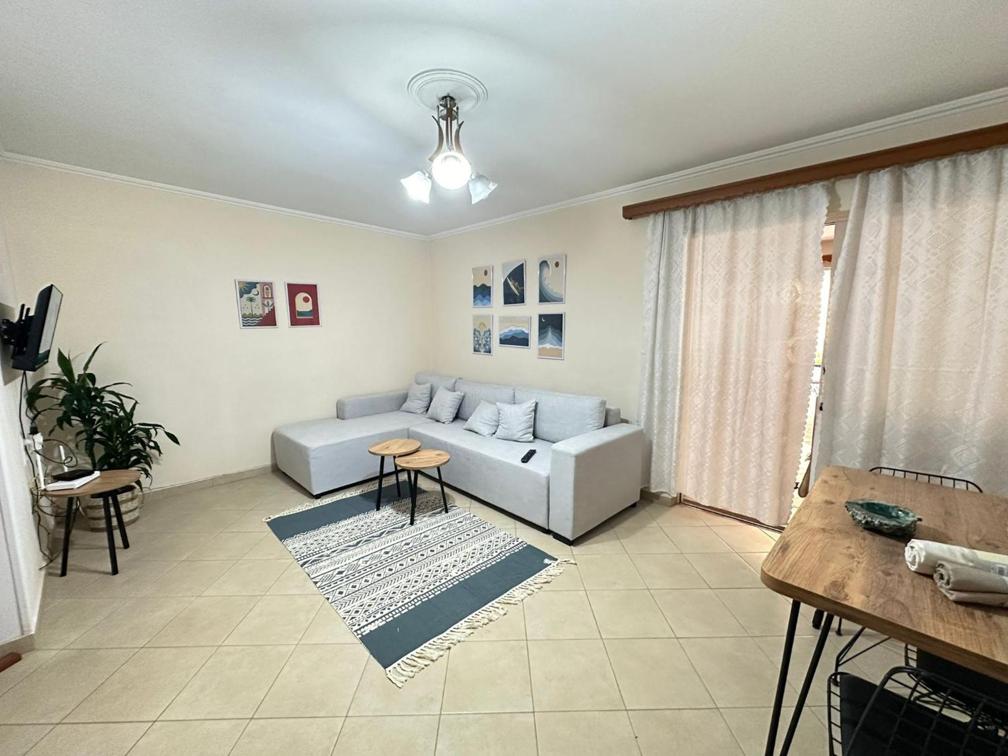 Boho Coastal Retreat Lägenhet Sarandë Exteriör bild