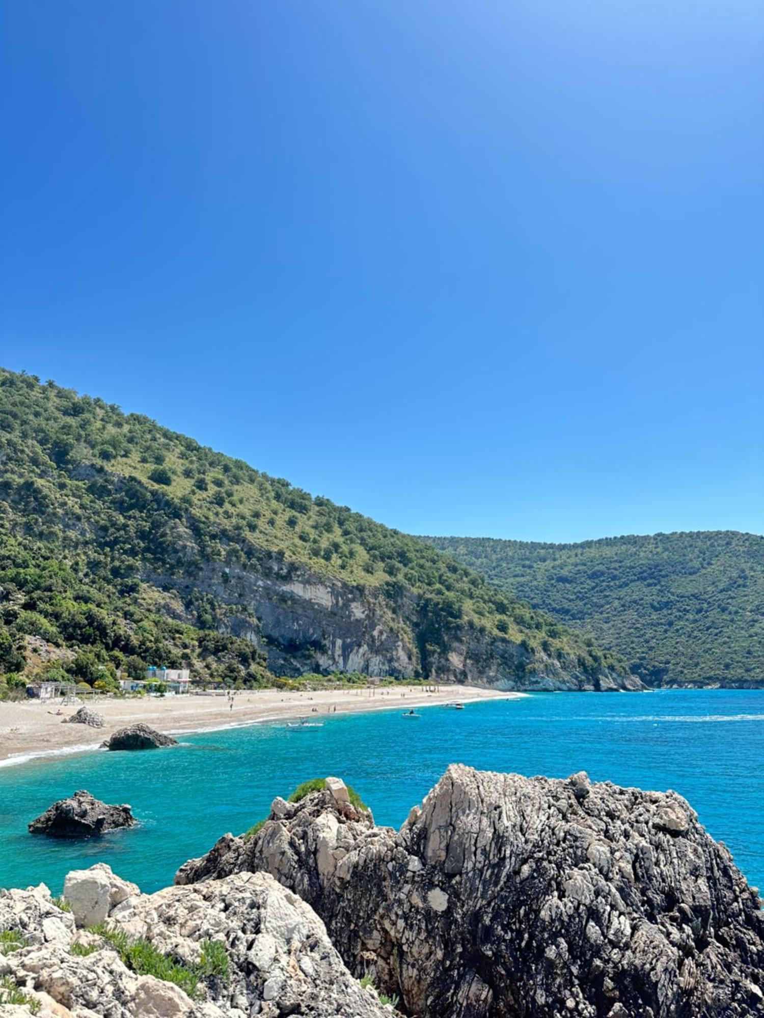 Boho Coastal Retreat Lägenhet Sarandë Exteriör bild