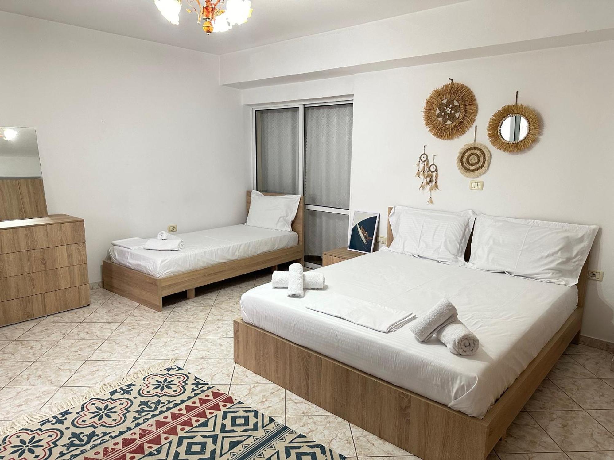 Boho Coastal Retreat Lägenhet Sarandë Exteriör bild
