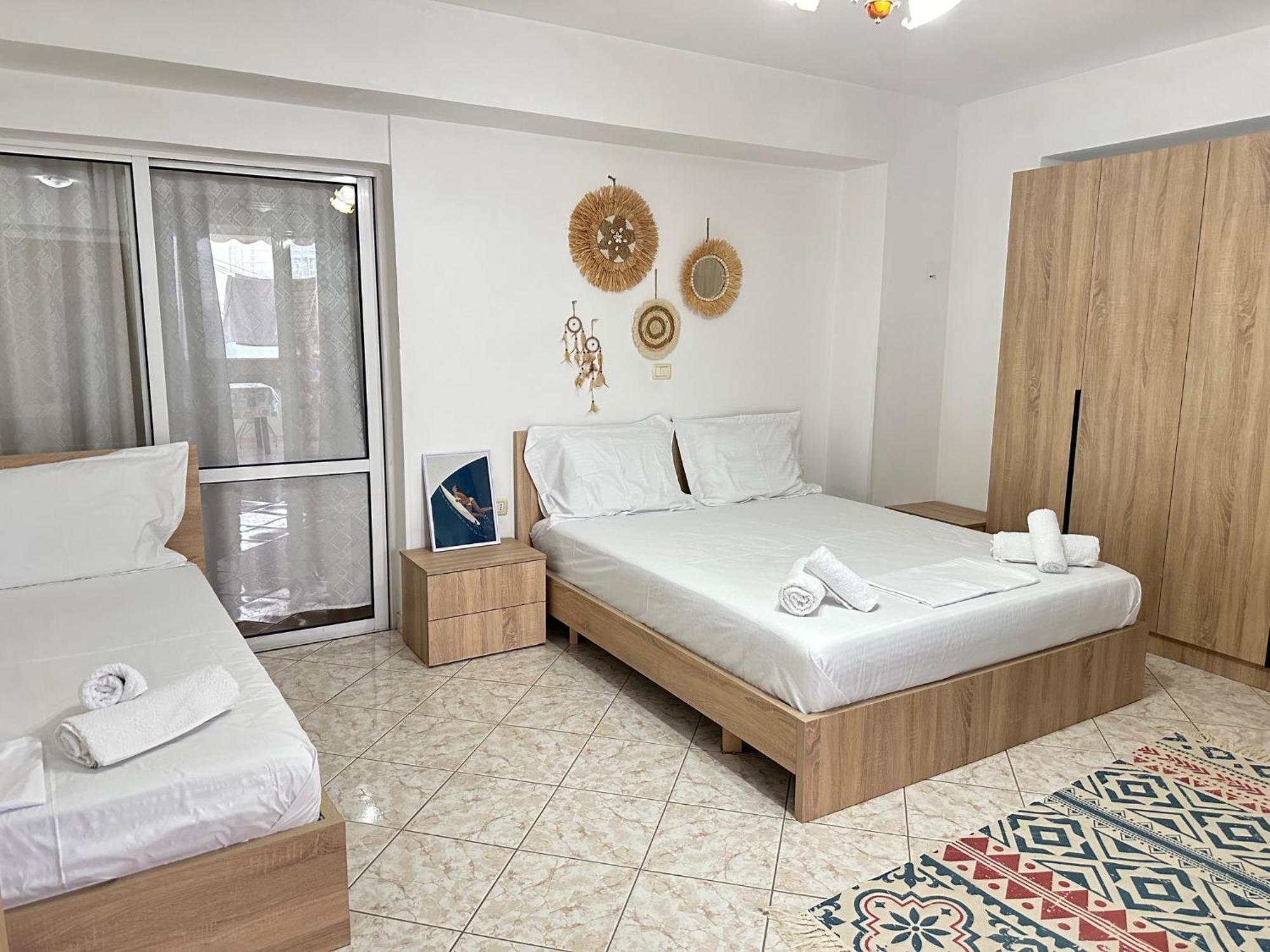 Boho Coastal Retreat Lägenhet Sarandë Exteriör bild
