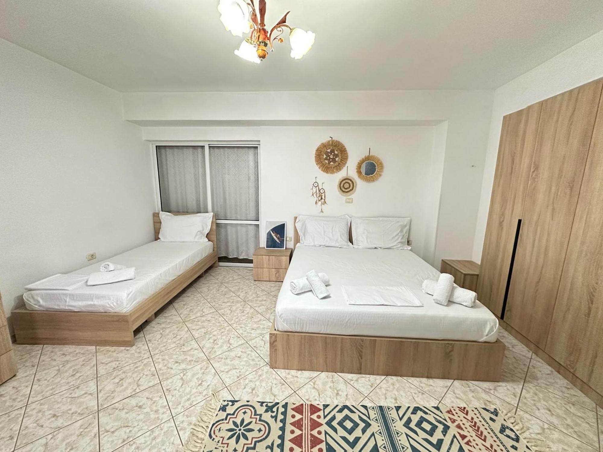 Boho Coastal Retreat Lägenhet Sarandë Exteriör bild